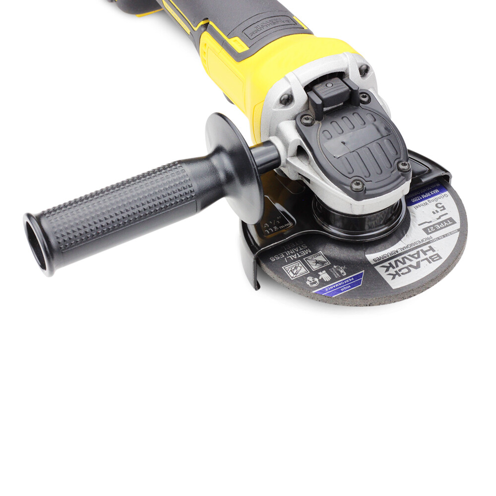 100 Pack - 5" x 1/4" x 7/8" Black Hawk Grinding Wheels T27 Discs for Metal