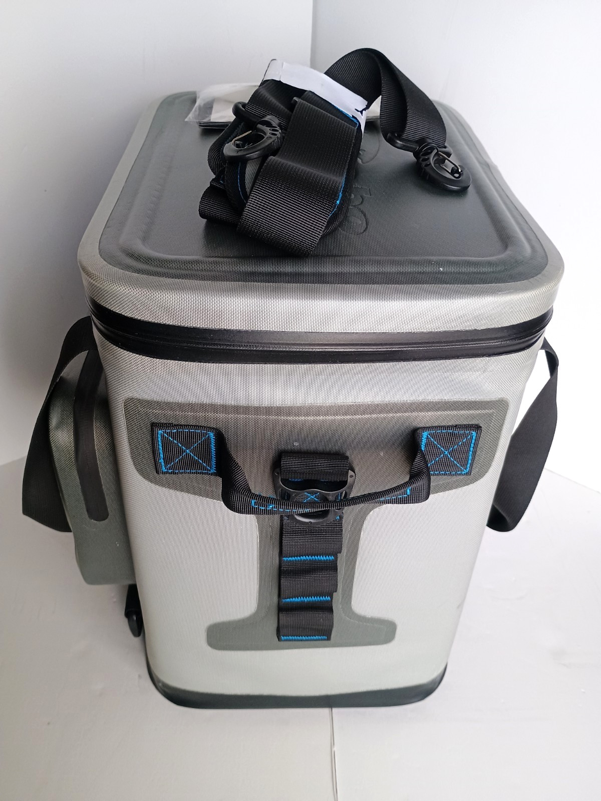 Coho 24 Can Soft Sided Leak Proof Air Tight Insulated Cooler & Lunch Box Gray