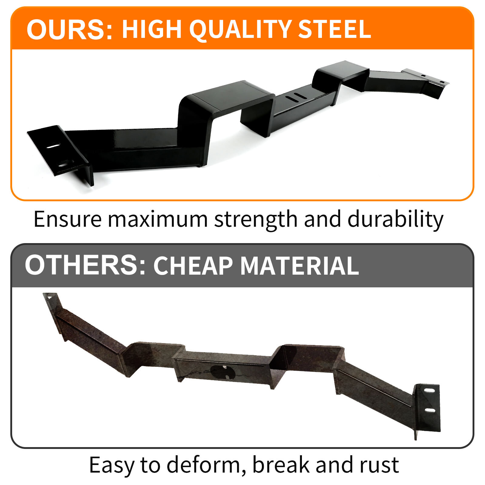 For 1978-1988 Chevrolet Monte Carlo G-Body Double-Hump Transmission Crossmember