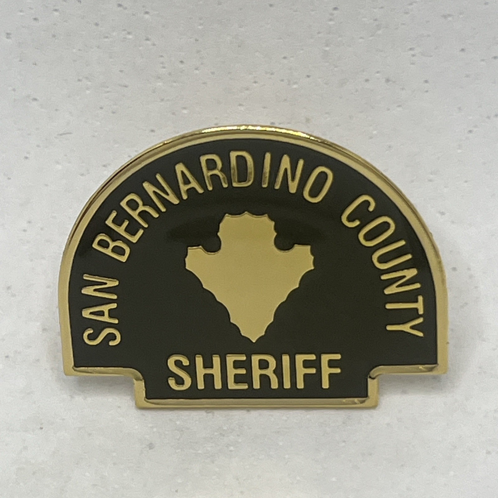 San Bernardino Sheriff Police Department Law Enforcement Enamel Lapel Hat Pin
