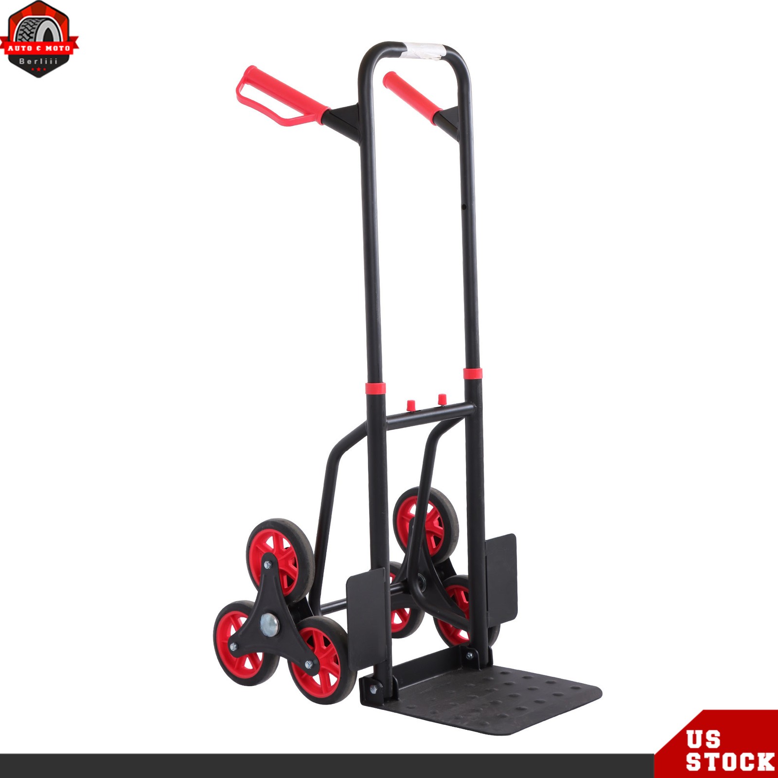440 Lbs Capacity Stair Climber Hand Truck Dolly Heavy Duty Stair Climbing Cart