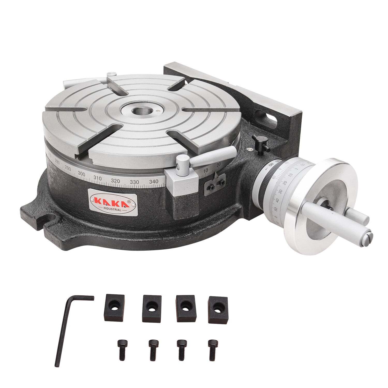 KAKA INDUSTRIAL HV Horizontal Vertical Rotary Table, Precision Milling Table