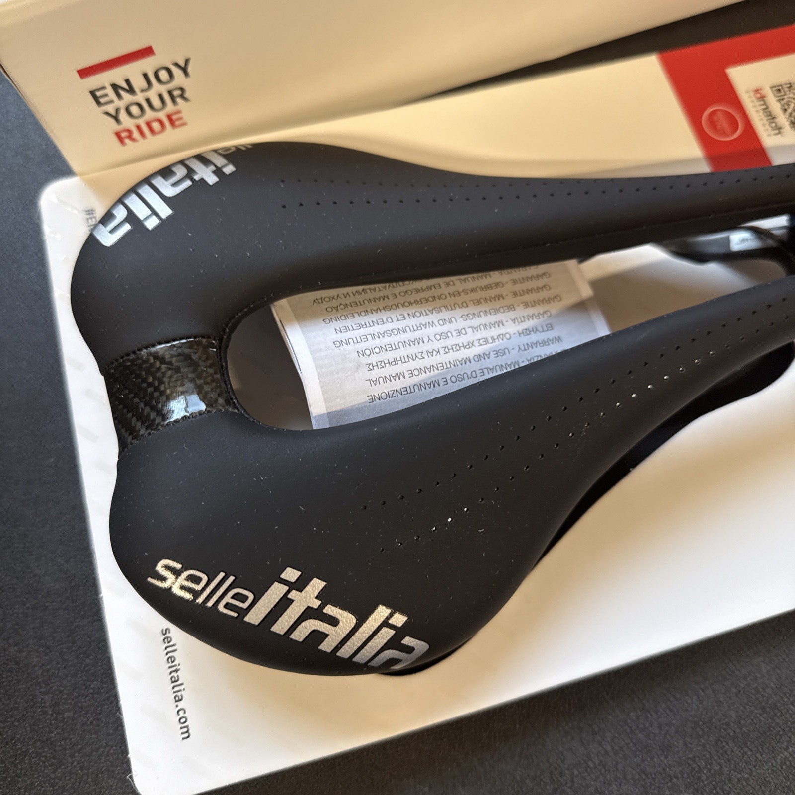 Selle Italia Slr Superflow Carbonio L3 Cycling Saddle Seat 145mm (9419-86)
