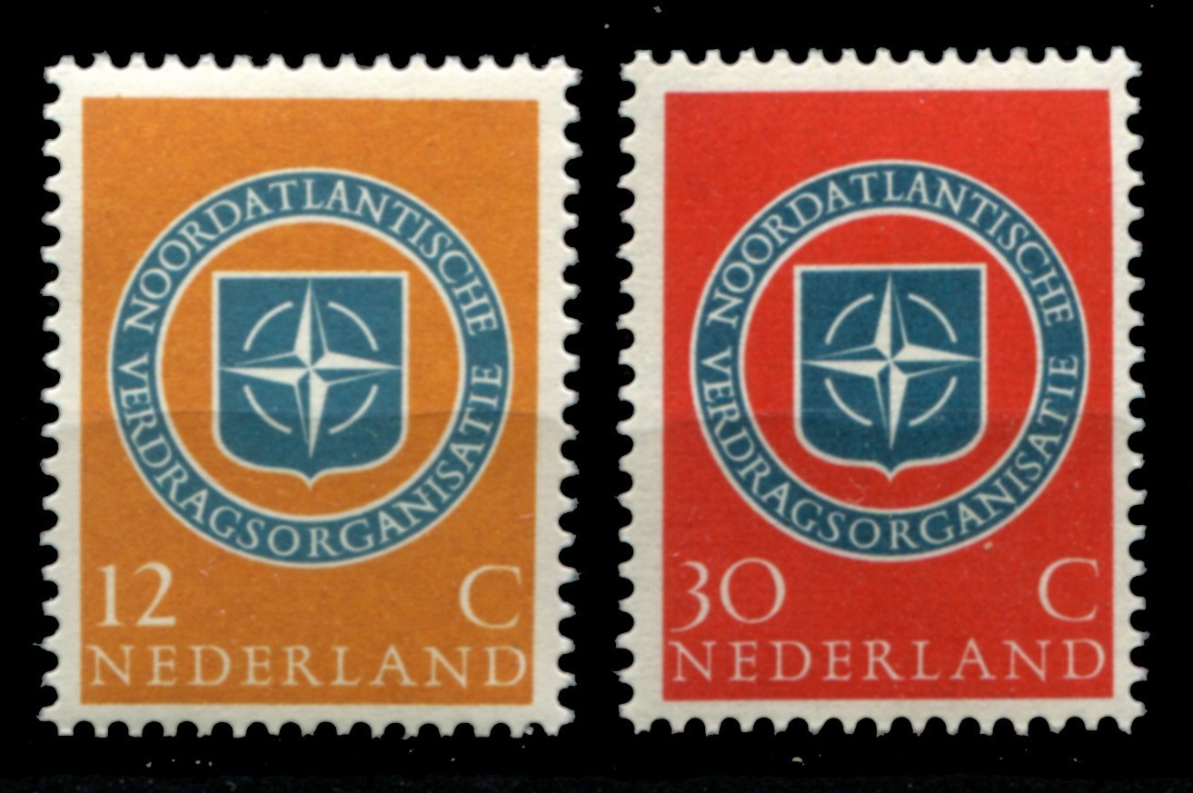 Netherlands 1959 • Sс# 377-378 • NATO anniversary • cs MNH OG (SA-4311)