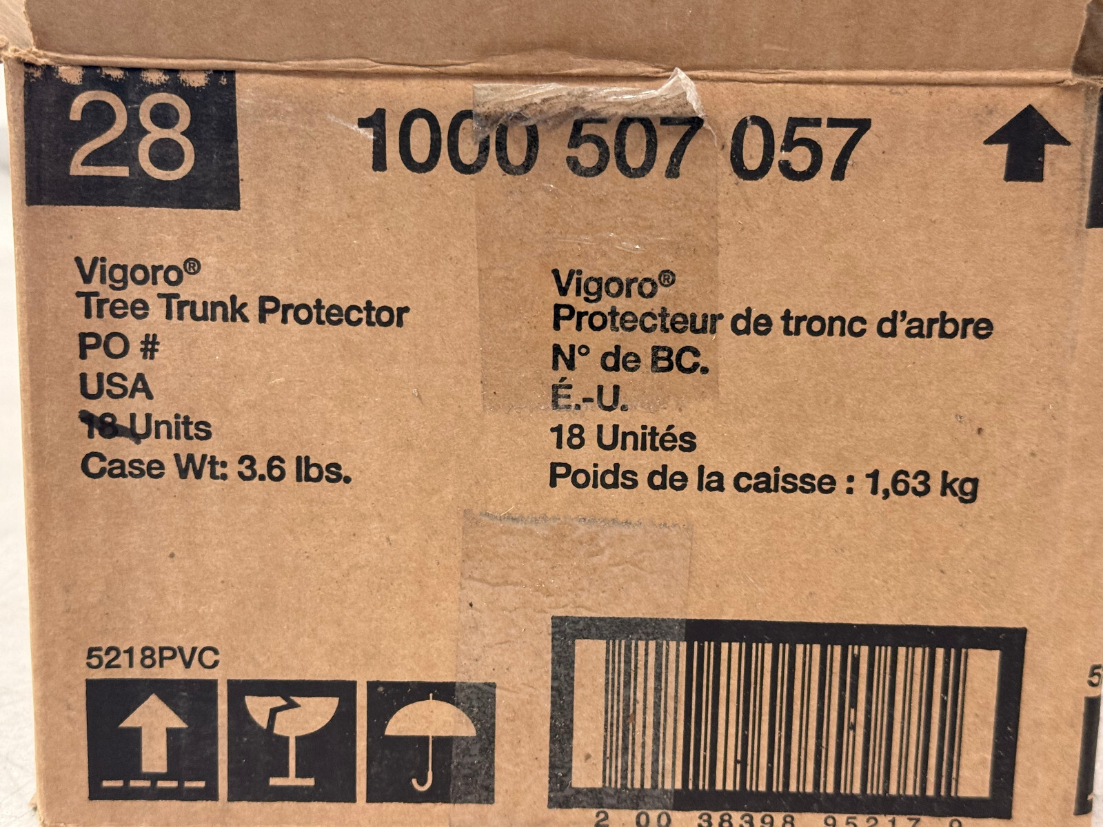 LOT OF 6 Vigoro 8" Tree Trunk Protector Wraps 1000 507 057