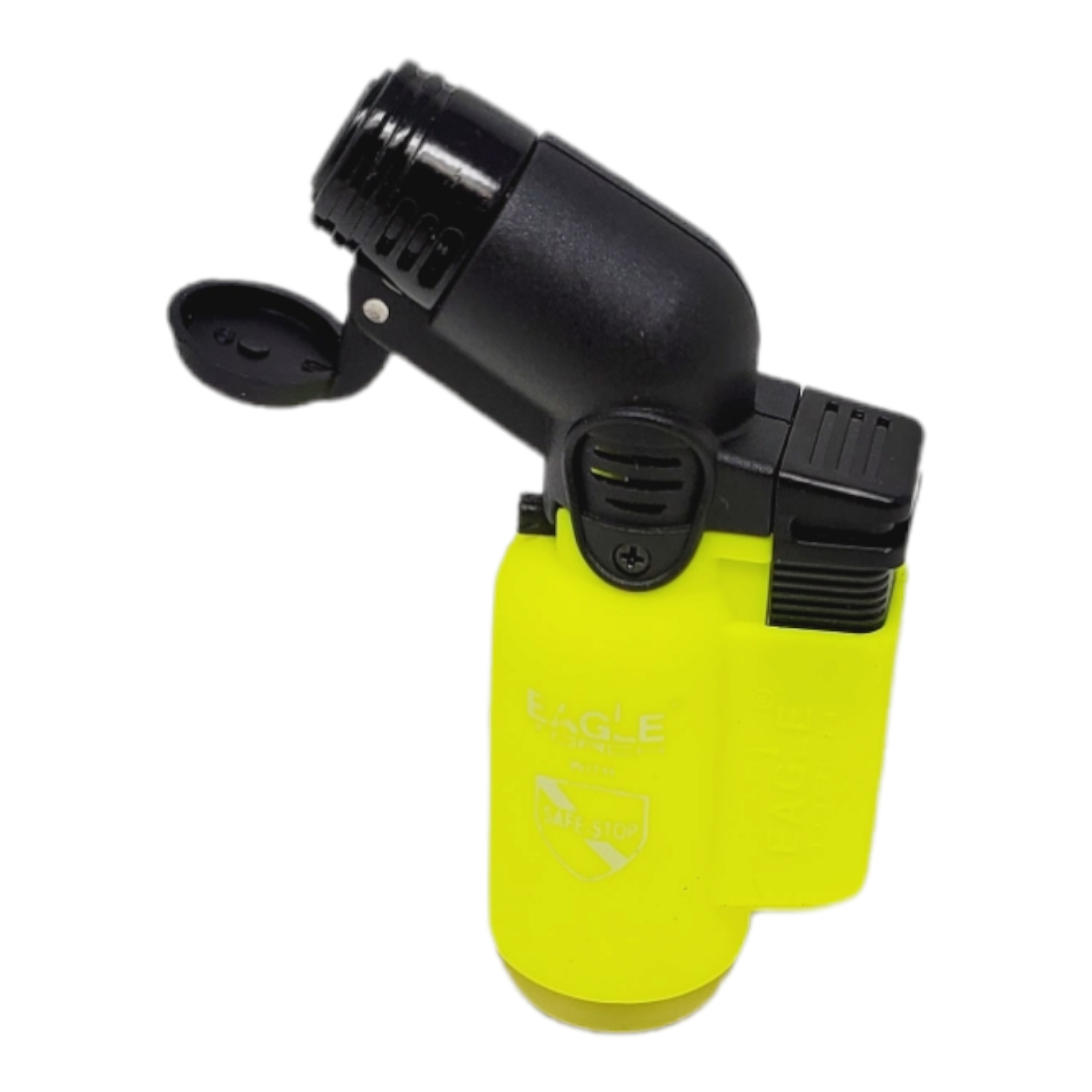 Eagle Torch 45 Degree Jet Flame Refillable Torch Lighter (Neon Colors) - 5 Pack