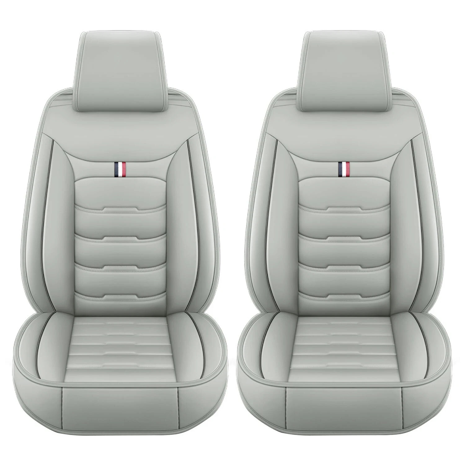 Leather Seat Covers Front Cushion For Hyundai Elantra Tucson Sonata Accent Kona