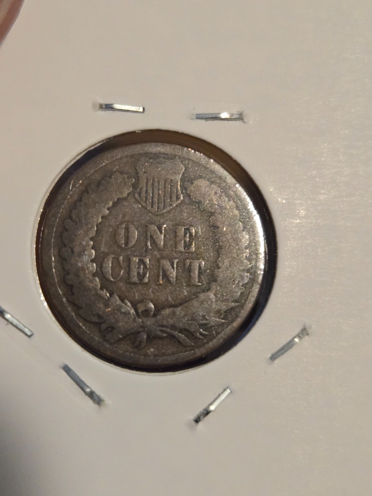 1893 Indian Head Cent – Good to Very Good (G–VG) Condition