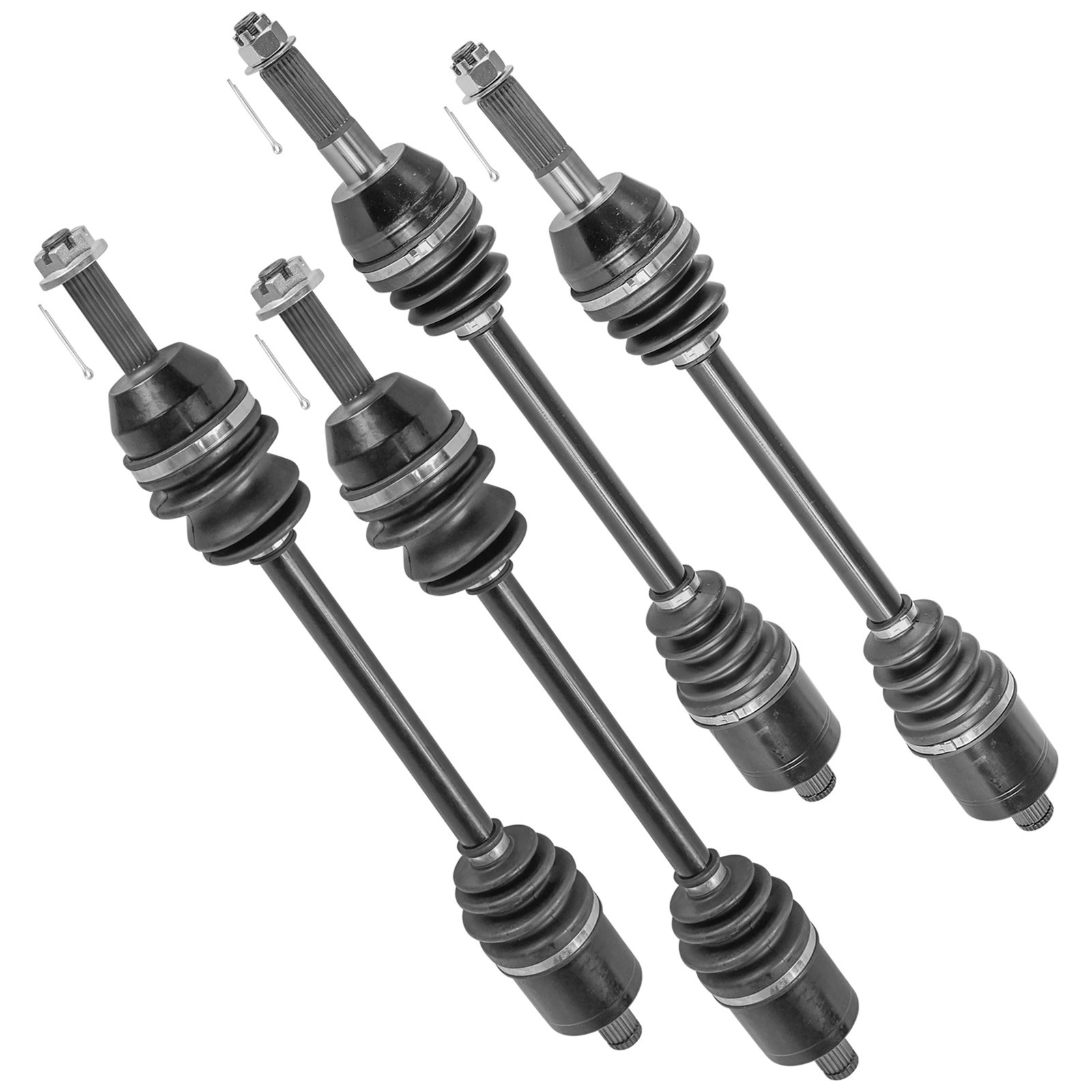 Front & Rear CV Joint Axle For Polaris Ranger Crew 570 2014 Left & Right