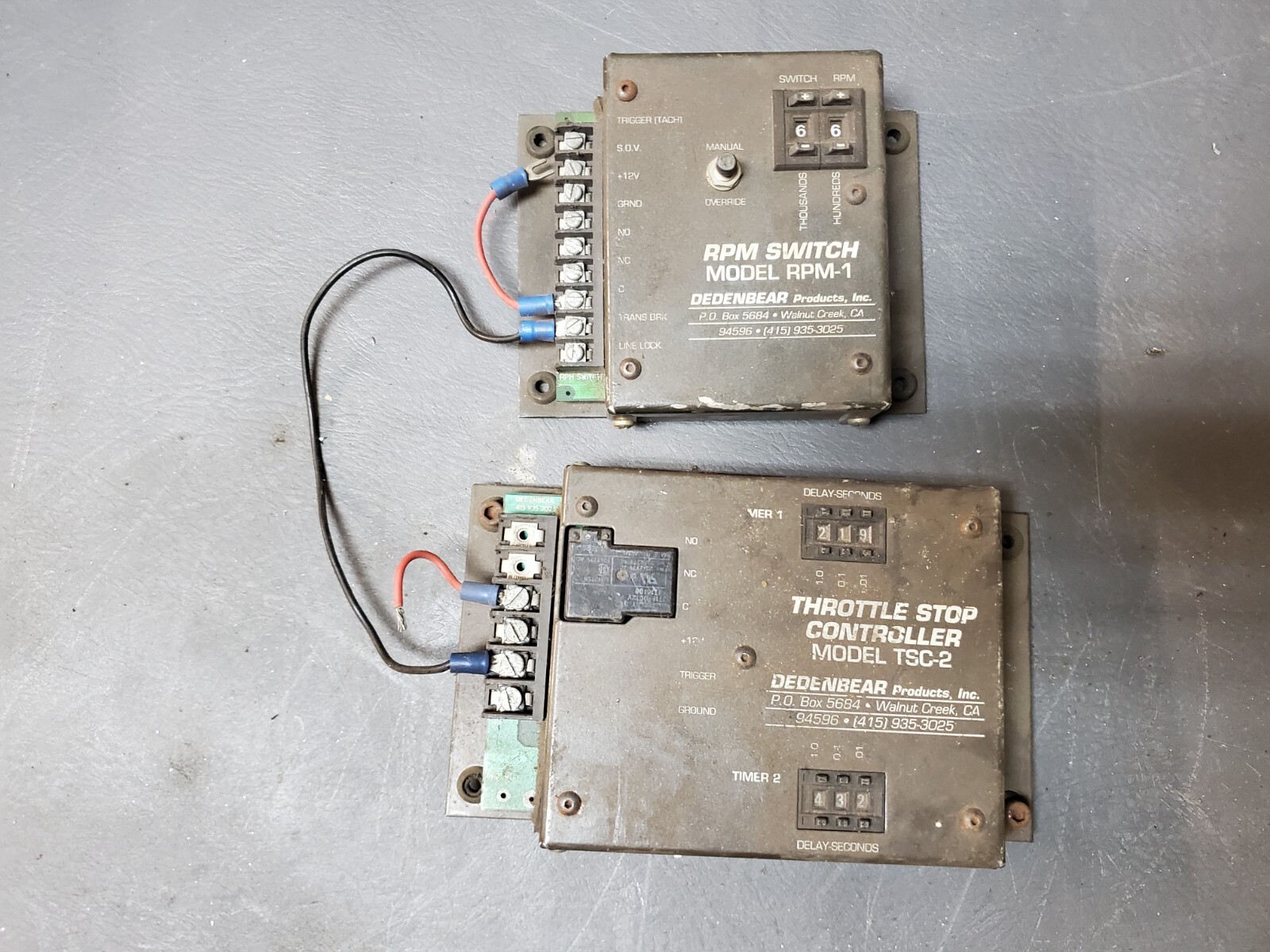 Dedenbear TSC-2 Throttle Stop Controller + RPM-1 RPM Switch