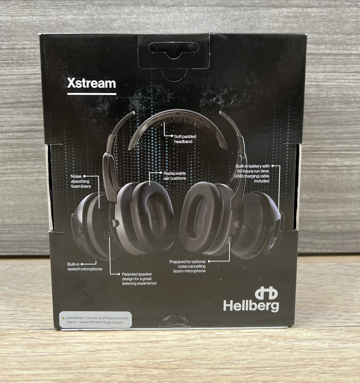 Hellberg Safety 48000-001 XStream Headband Hearing Protection[Brand New]