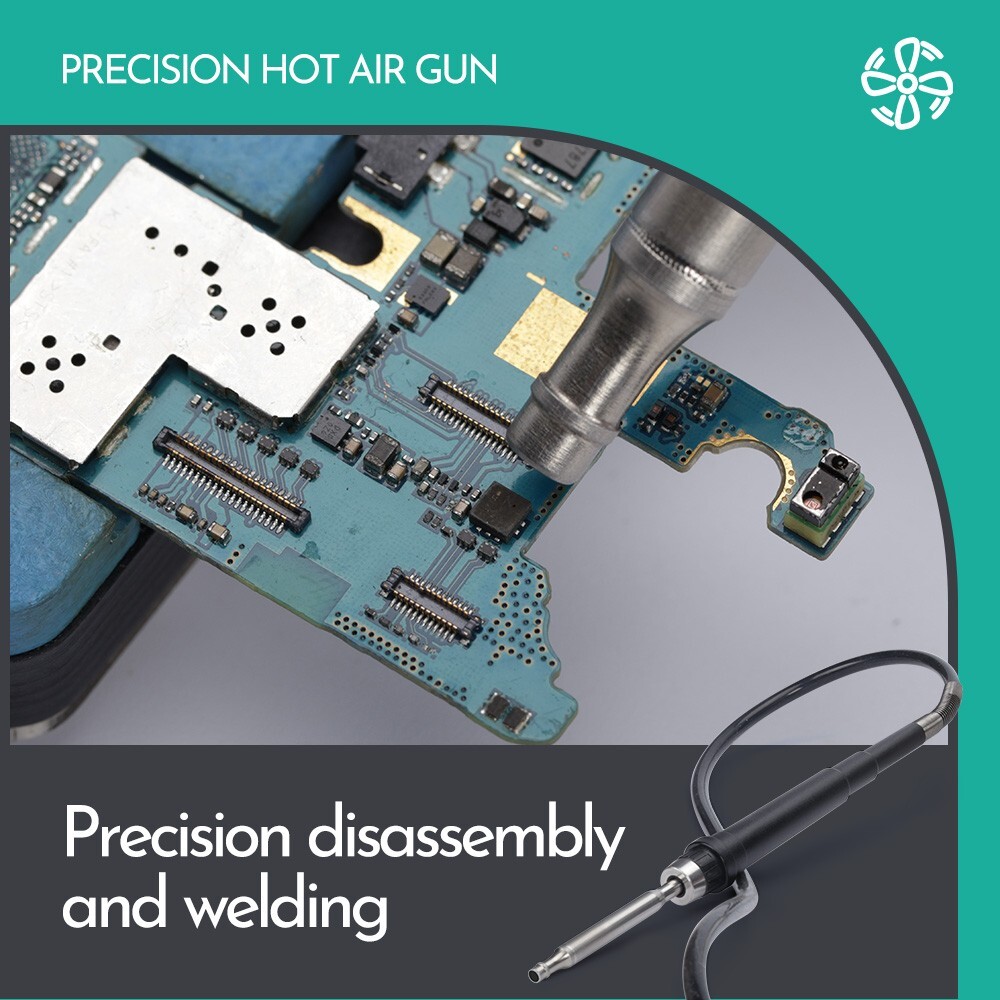 YIHUA 8509-I Precision Hot Air Rework Station Hot Air Gun Digital Display BGA