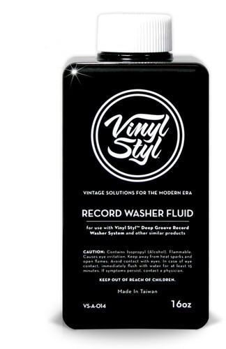 Vinyl Styl® VS-W-002 Deep Groove Record Washer Fluid Refill 16oz [New Vinyl Acce