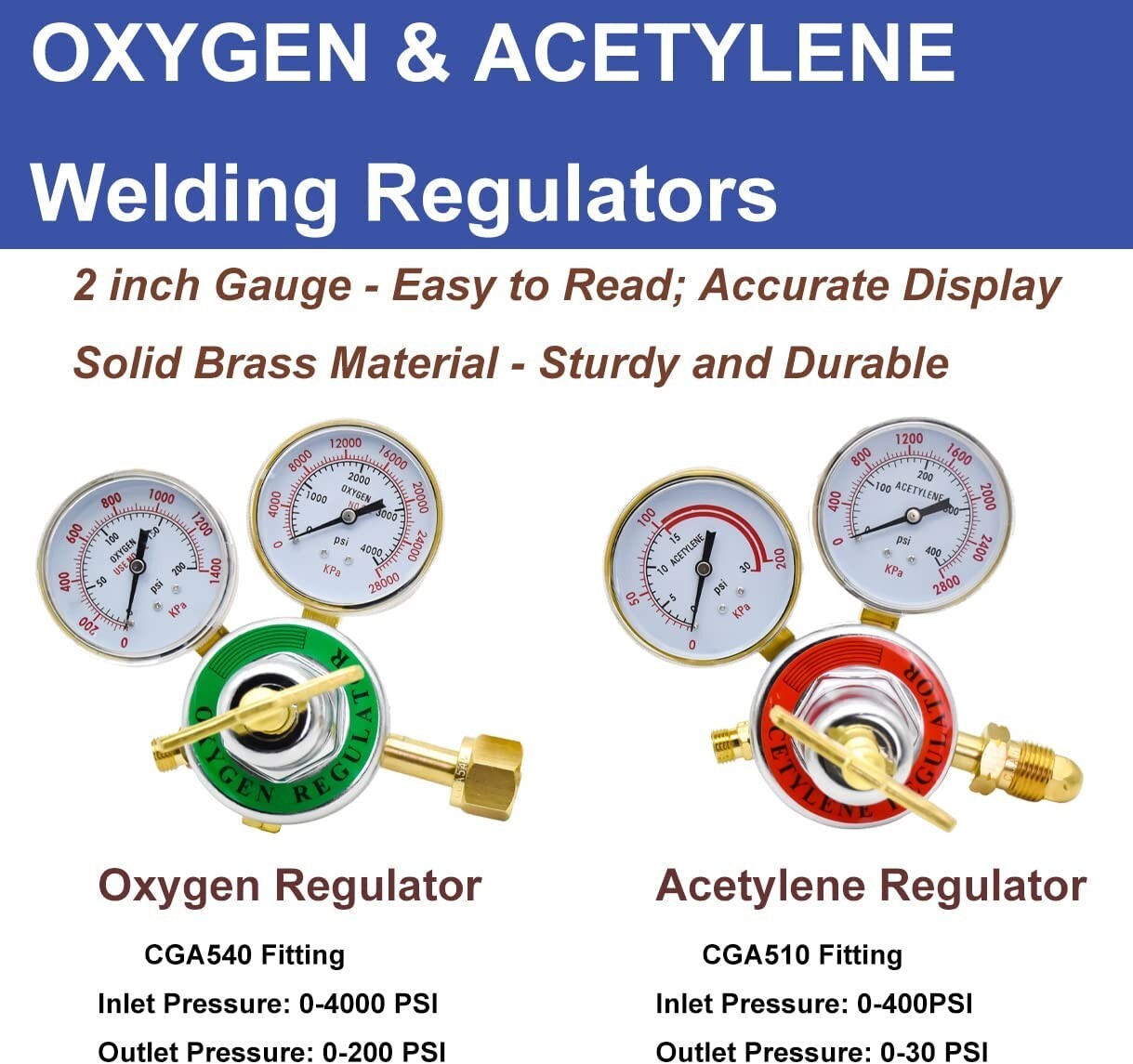 Oxy Acetylene Gas Cutting Torch Welding Kit W/Hose Welding Glasses Storage Case