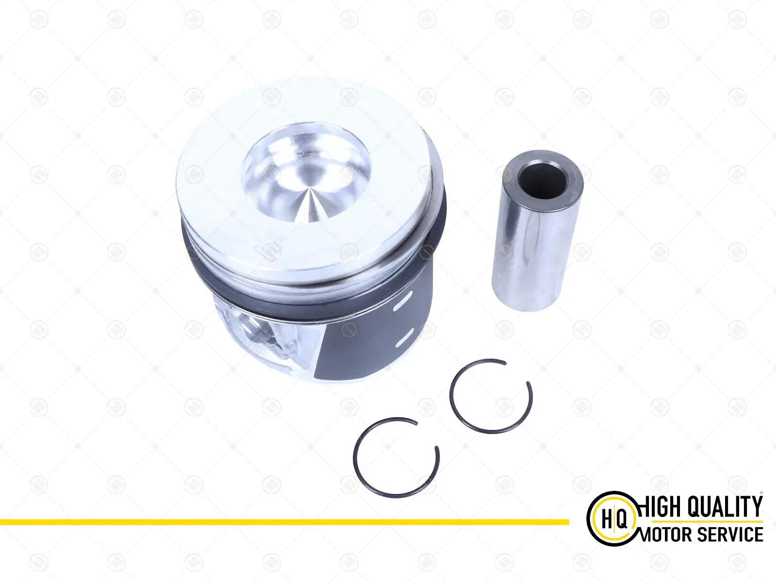 Piston with Rings 0.50 For Deutz 04271975, BF4M 1011 F, BF 3M1011F, 91.5MM