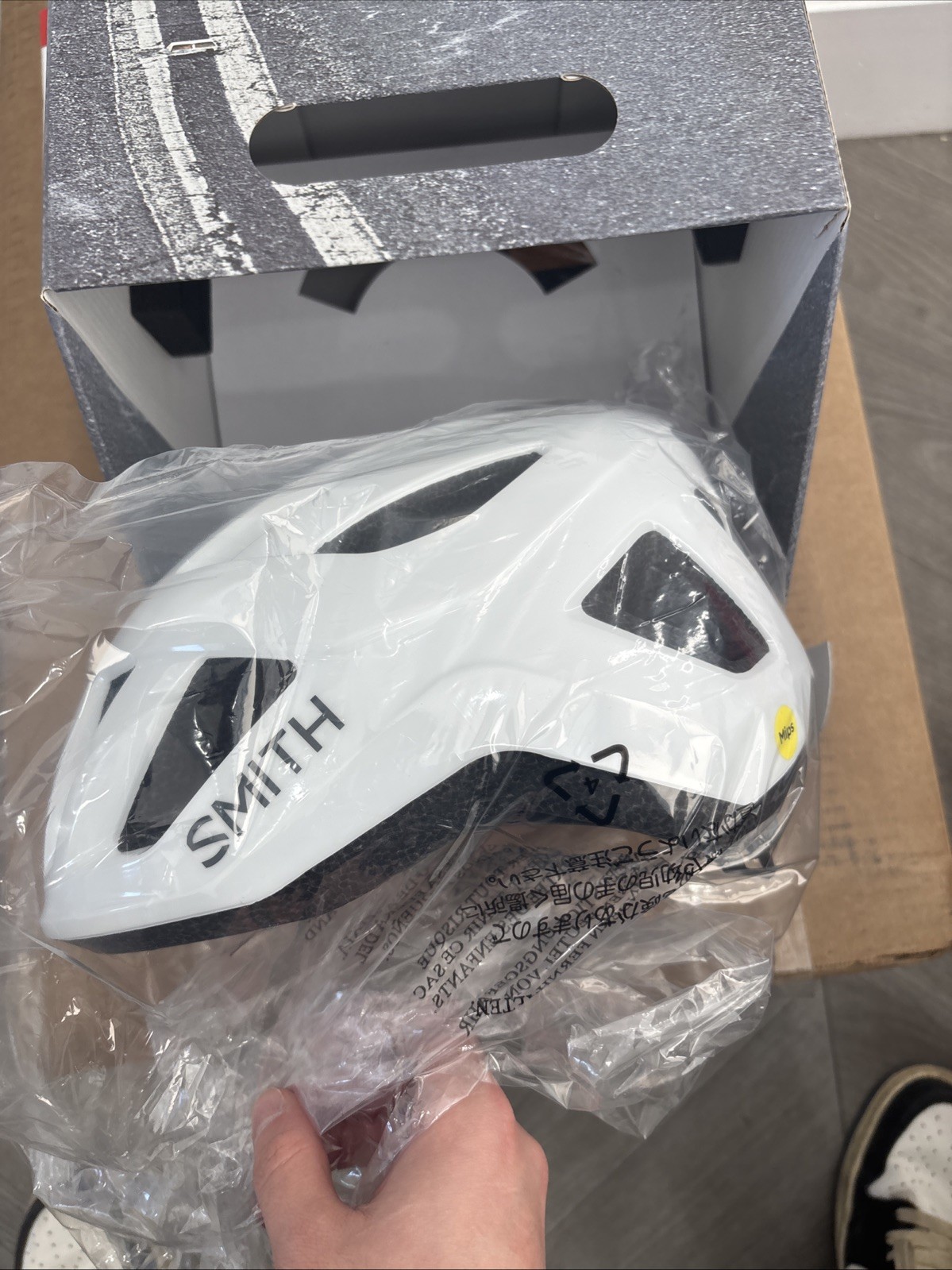 Smith Signal MIPS Road Bike Helmet Adult Large White Cycling Men Women