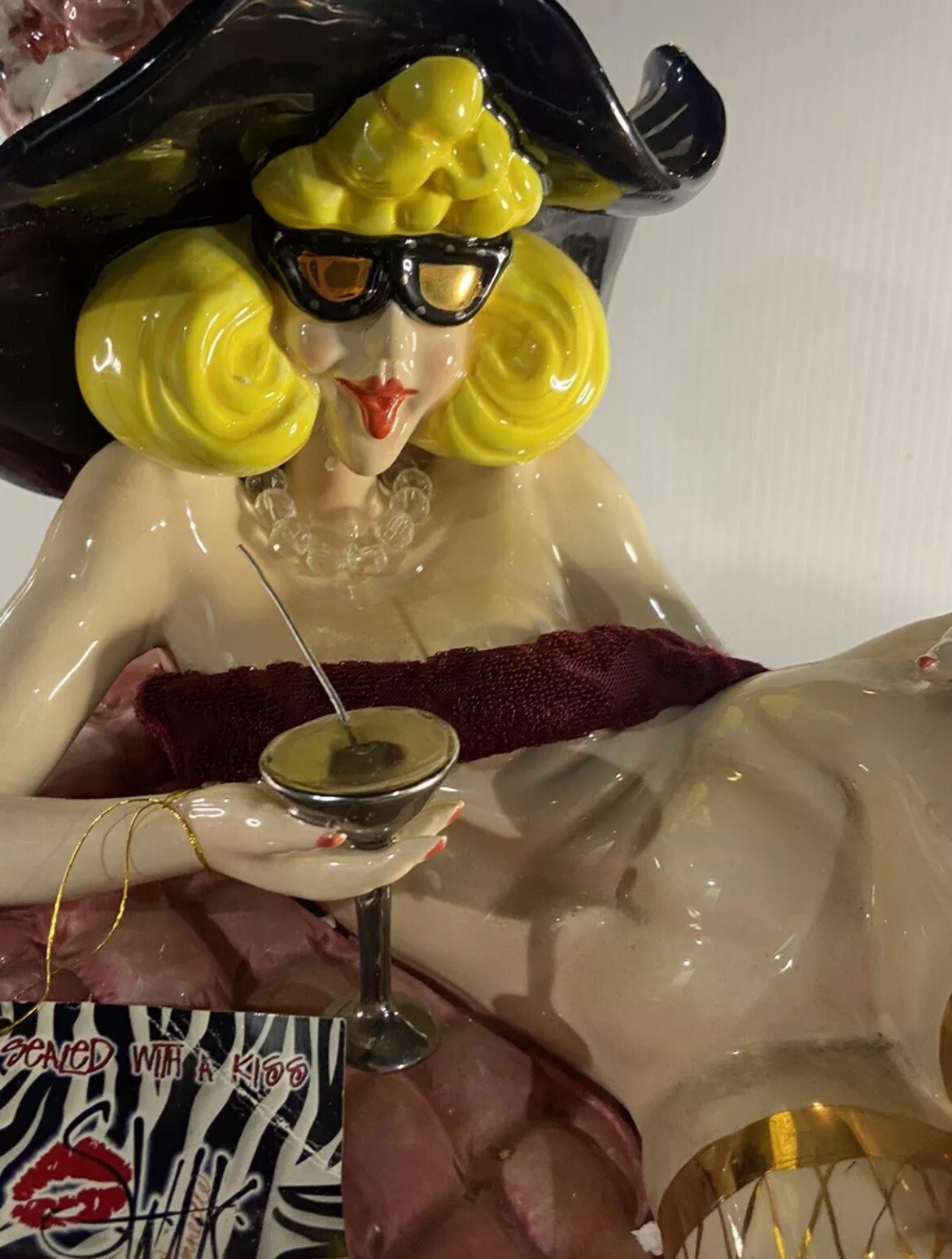 S.W.A.K. Lynda Corneille Gertie on Sofa Character Figurine