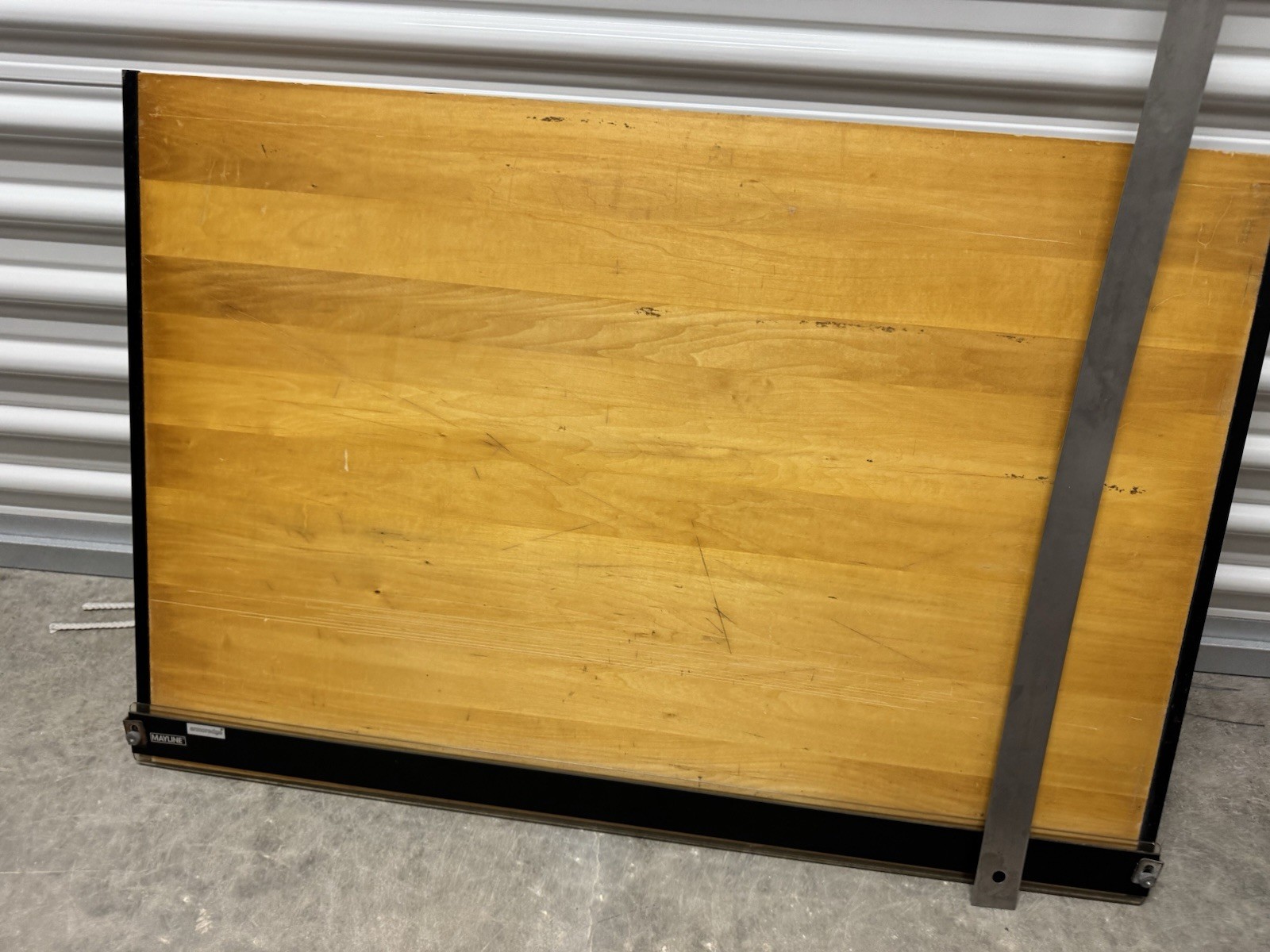 Vintage MAYLINE 20" x 30" Portable Wood Drafting Table Top