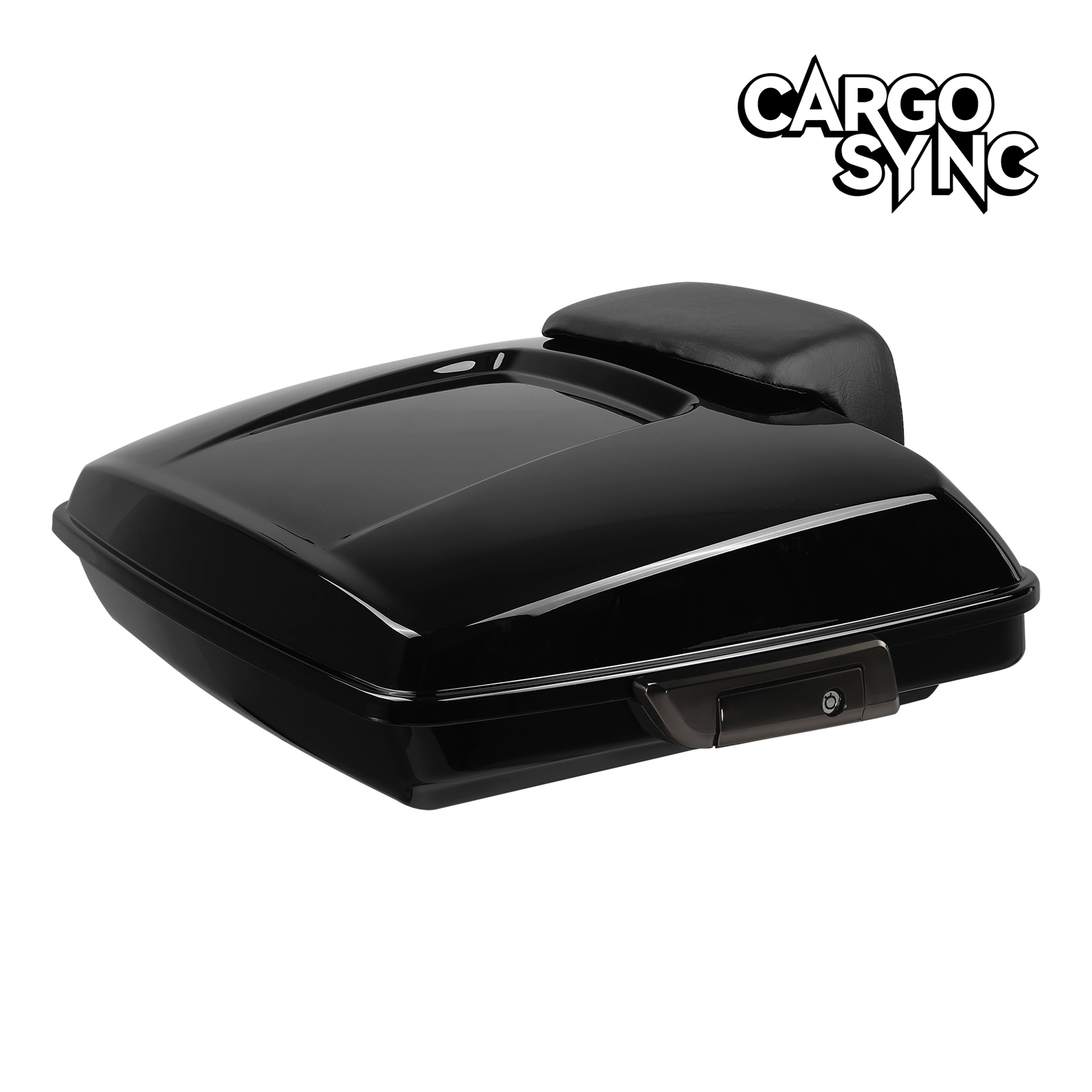 Razor Trunk Pack with  Slim Backrest Fit For Harley Touring Electra Glide '14-24