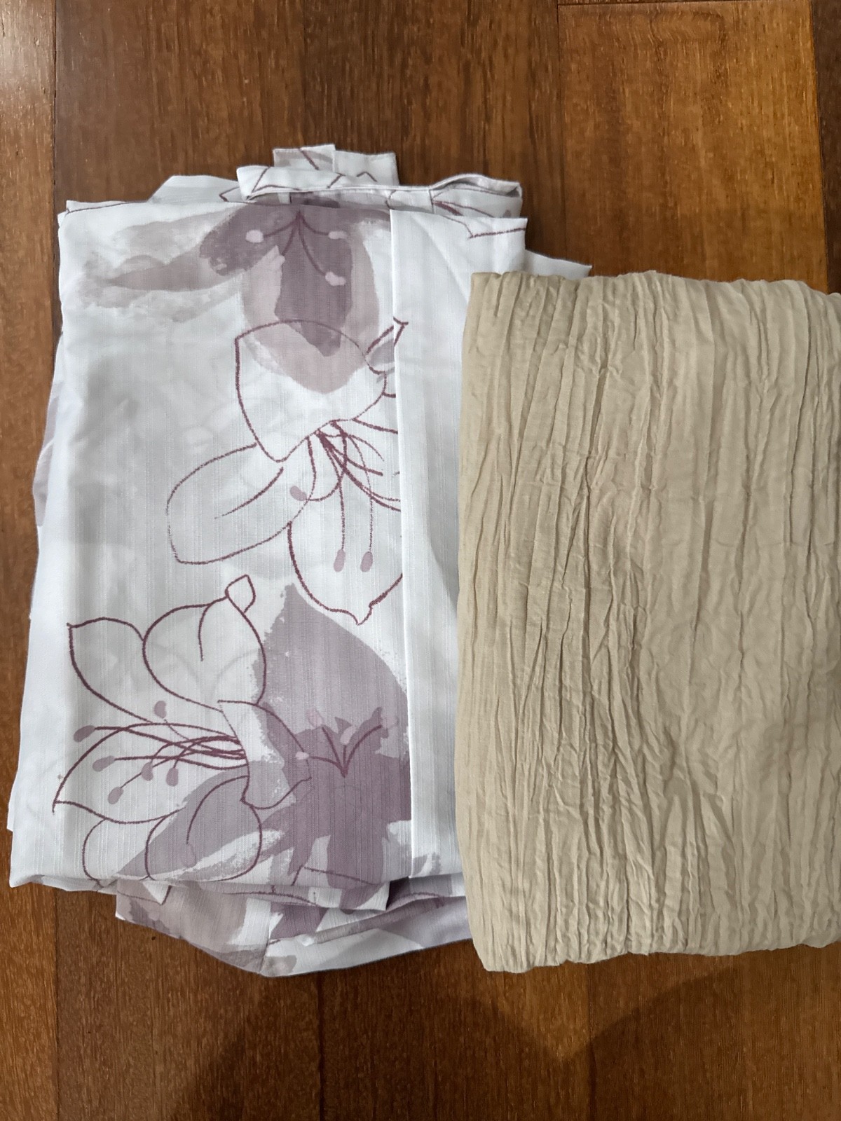 Separate yukata japanese summer kimono with obi