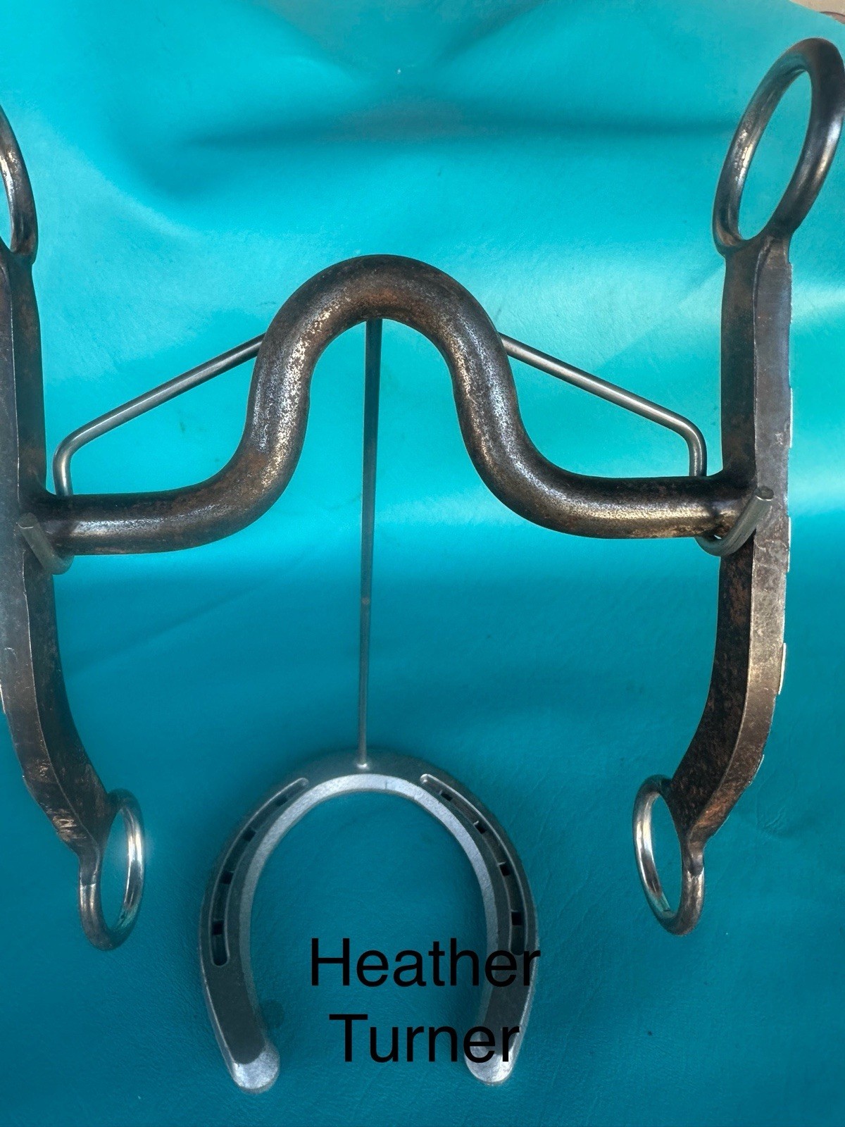 Daryl Davis DD Maker Western Bit Sterling Silver Shanks 5