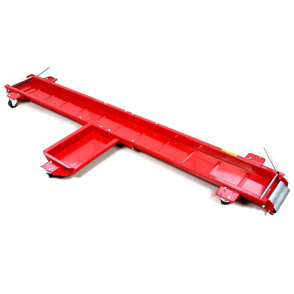 Motorcycle Dolly Mover Stand Trolley Skate 567kg Capacity Garage Parking Aid