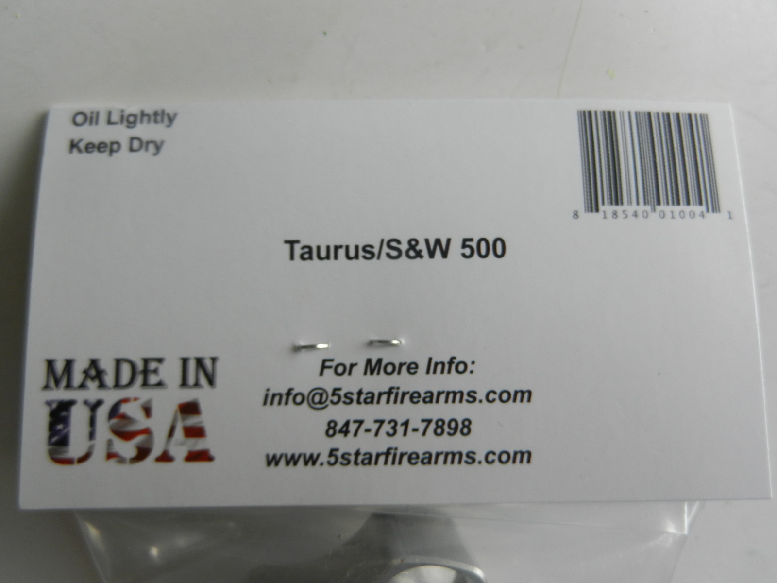 Aluminum Speed Loader; Fits Taurus, S&W 500; Hlds 5 Rnds 500 S&W; 5X-500