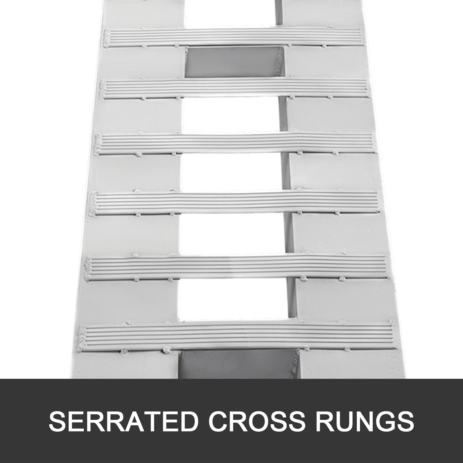 60/72/84/94''Aluminum Ramps 6000Lbs Truck Car Auto Trailer Ramps Hook end