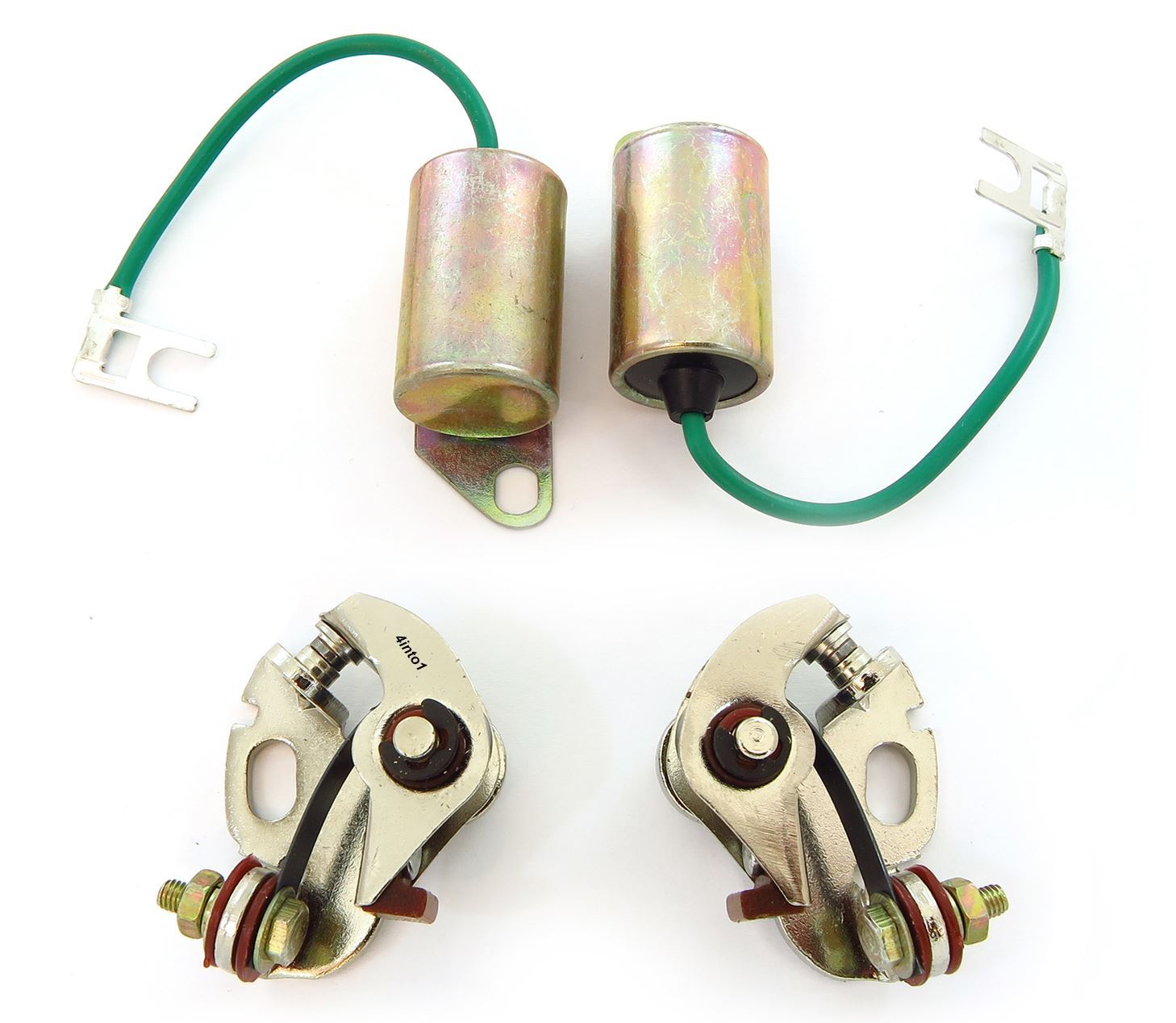 Ignition Tune Up Kit - Points & Condensers Set - Honda CB350F CB400F - 1972-1977