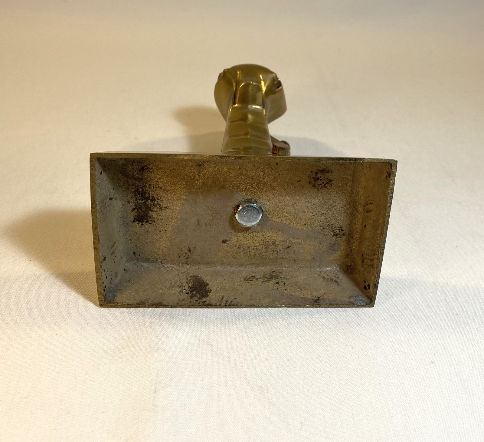 F-4 Phantom Jet Fighter Pilot Flight Control Joystick Brass Scupture/Display