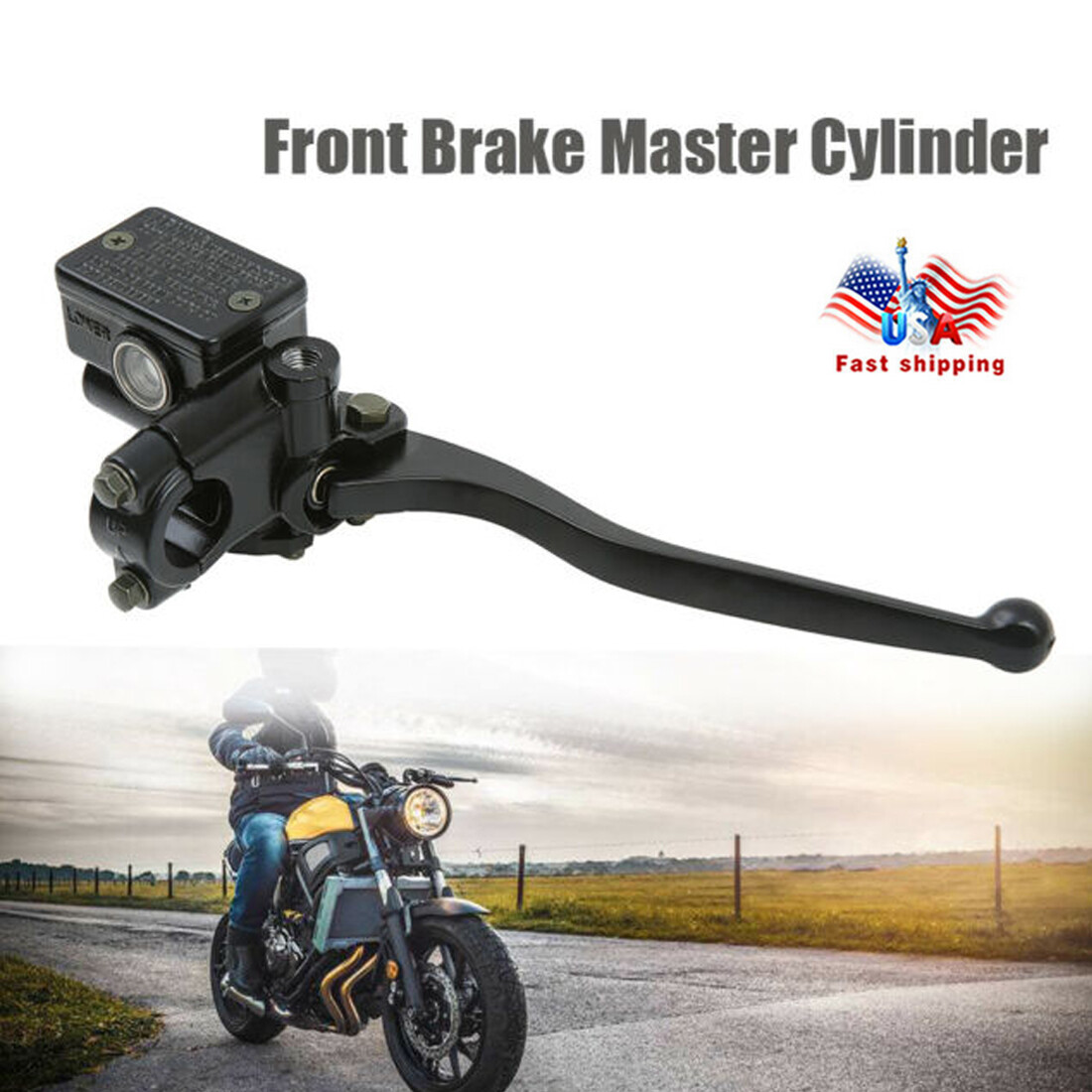 7/8" Right Brake Master Cylinder for Honda Recon 250 TRX250TE/TM 2x4 1997-2002