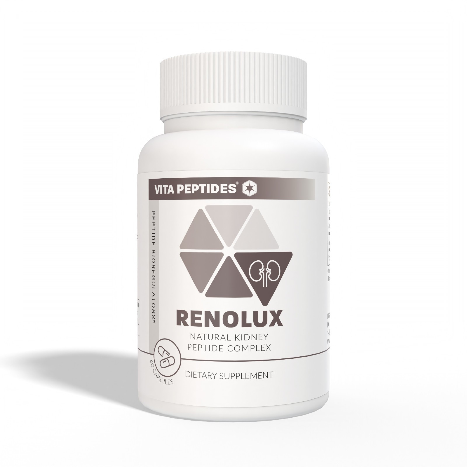 Renolux – Kidney Peptide Bioregulator 30 & 60 Capsules - Free Shipping
