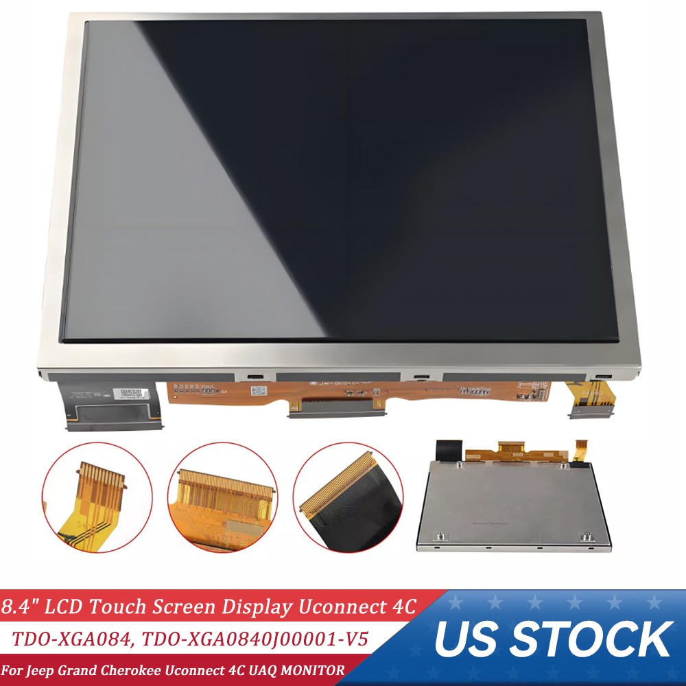For Jeep Grand Cherokee 8.4" LCD Touch Screen Display Uconnect 4C UAQ MONITOR US
