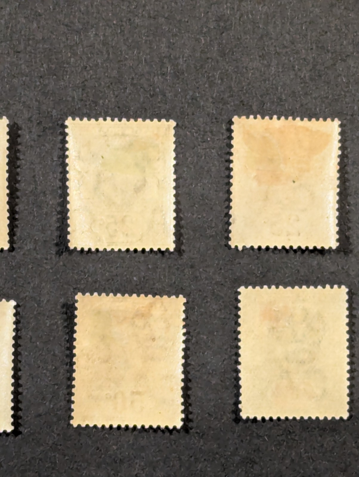 CEYLON 1903-1910 King Edward VII Sc#171,173,174,187,189,190 MVLHOG - CLEAN SET!