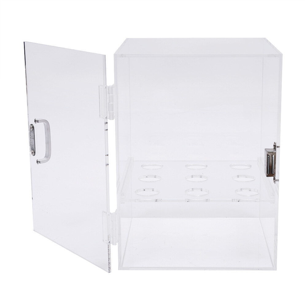 Ice Cream Cone Display/Storage Case Cabinet Acrylic. Waffle & Wafer Cone Holder