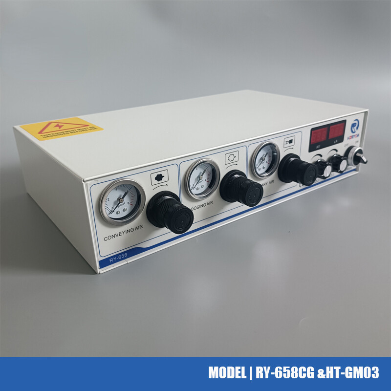 GM02 Powder Coating Gun Kit And Electrostatic Powder Coating Machine