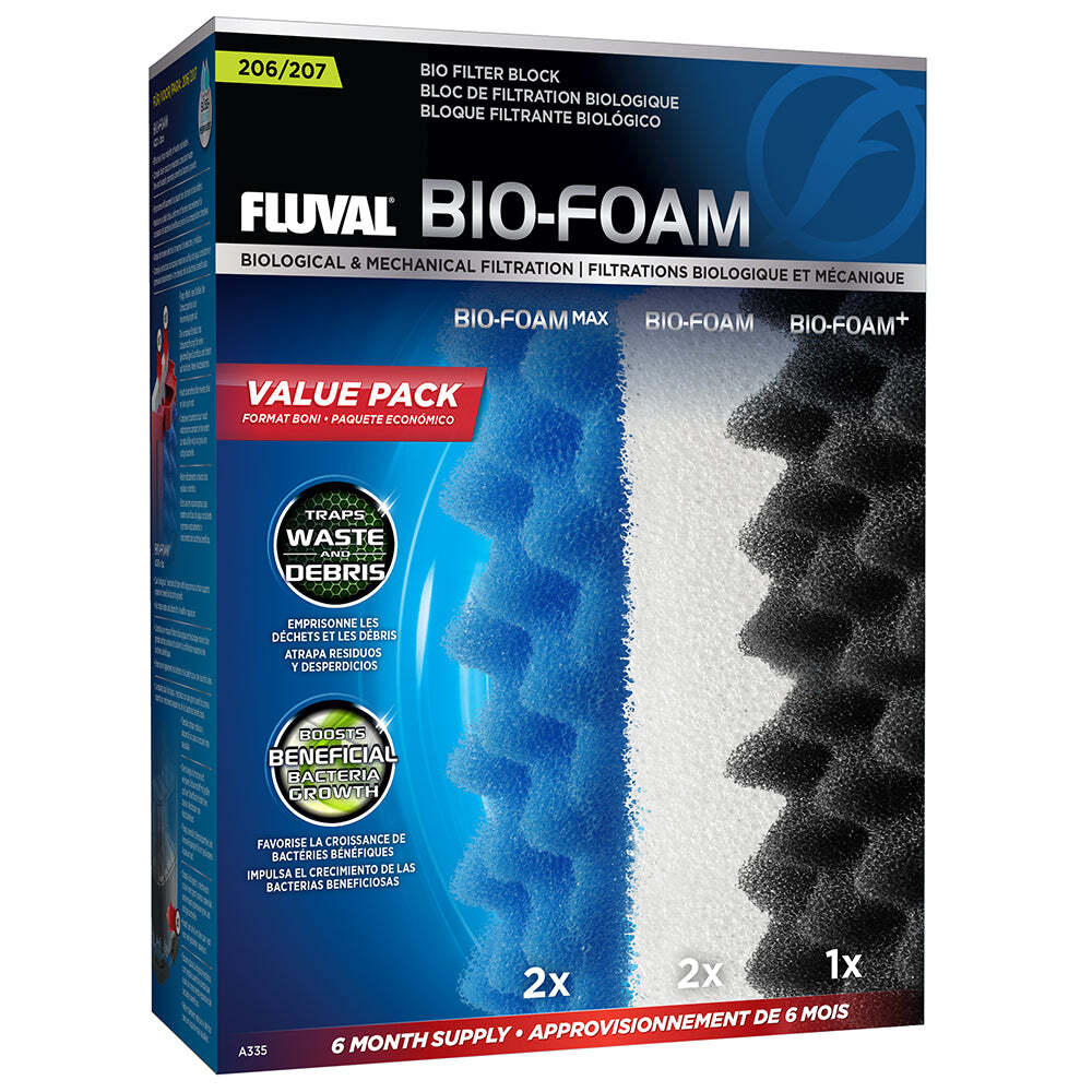 Fluval 206, 207 Bio Foam Value Pack