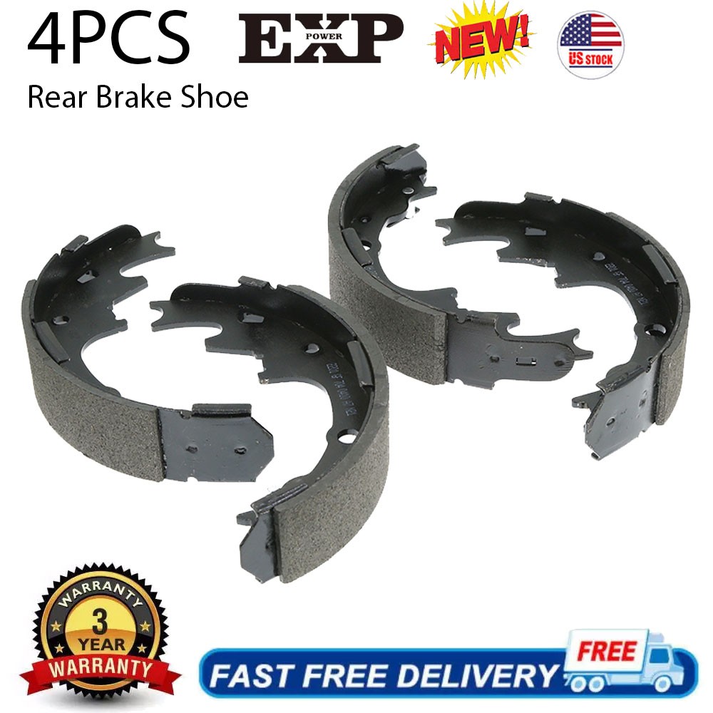 Rear Brake Shoes Set For 1995 - 2009 Mazda B2300 B2500 B3000 B4000 Ford Ranger