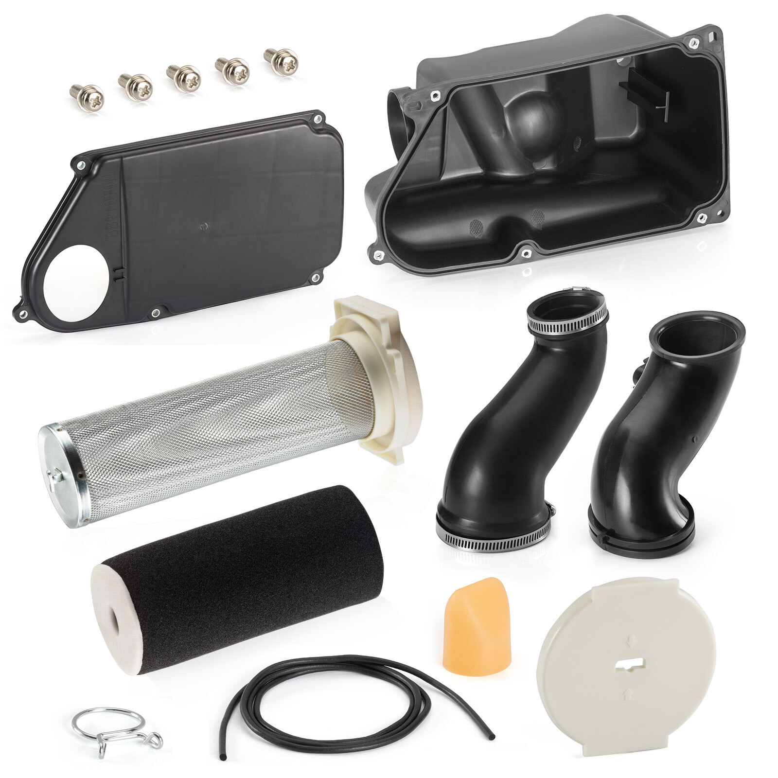 Air Filter Complete kit Guide & Air Filter Box for Yamaha Warrior 350 YFM350X