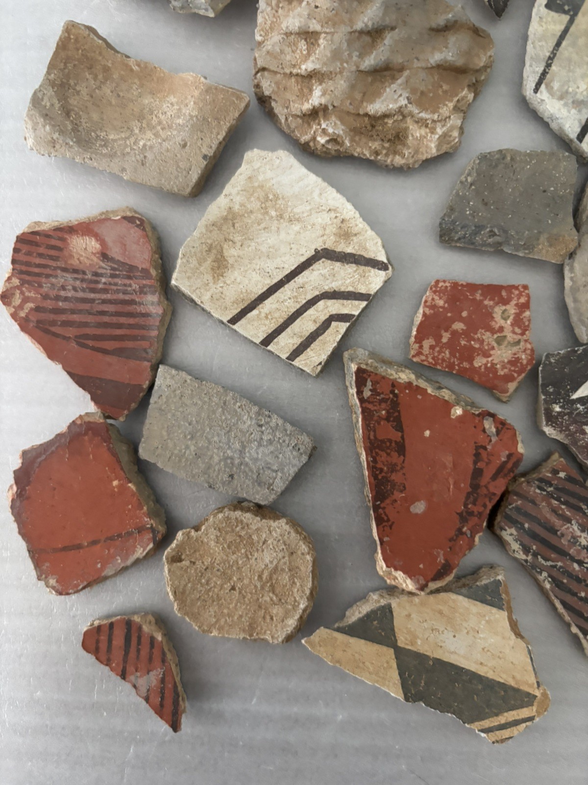 Ancient Anasazi Native American Pottery Shards Arizona L10-F FREE SHIP