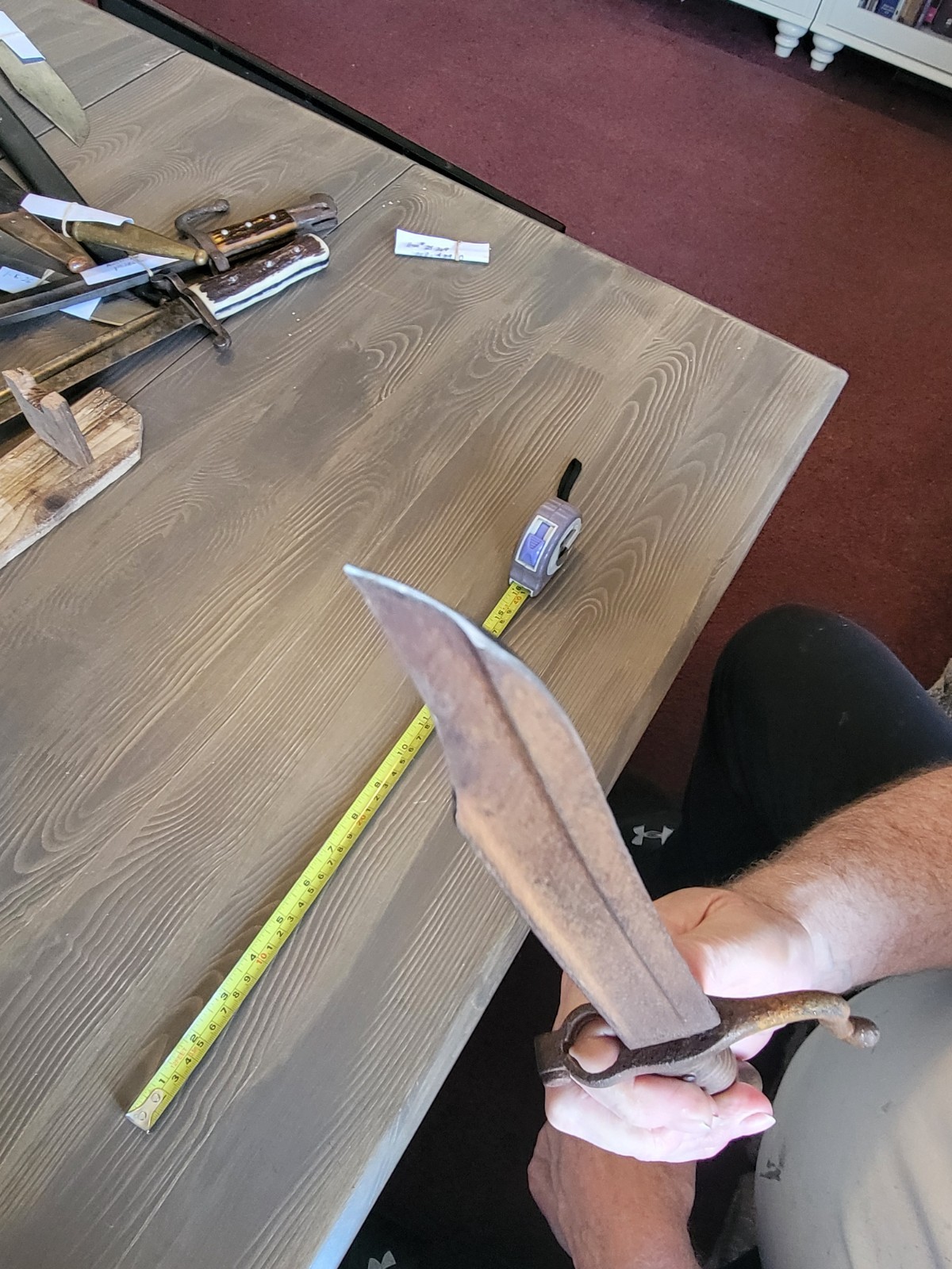 Modified M. 1866, French, Chassepot Bayonet Fighting Knife