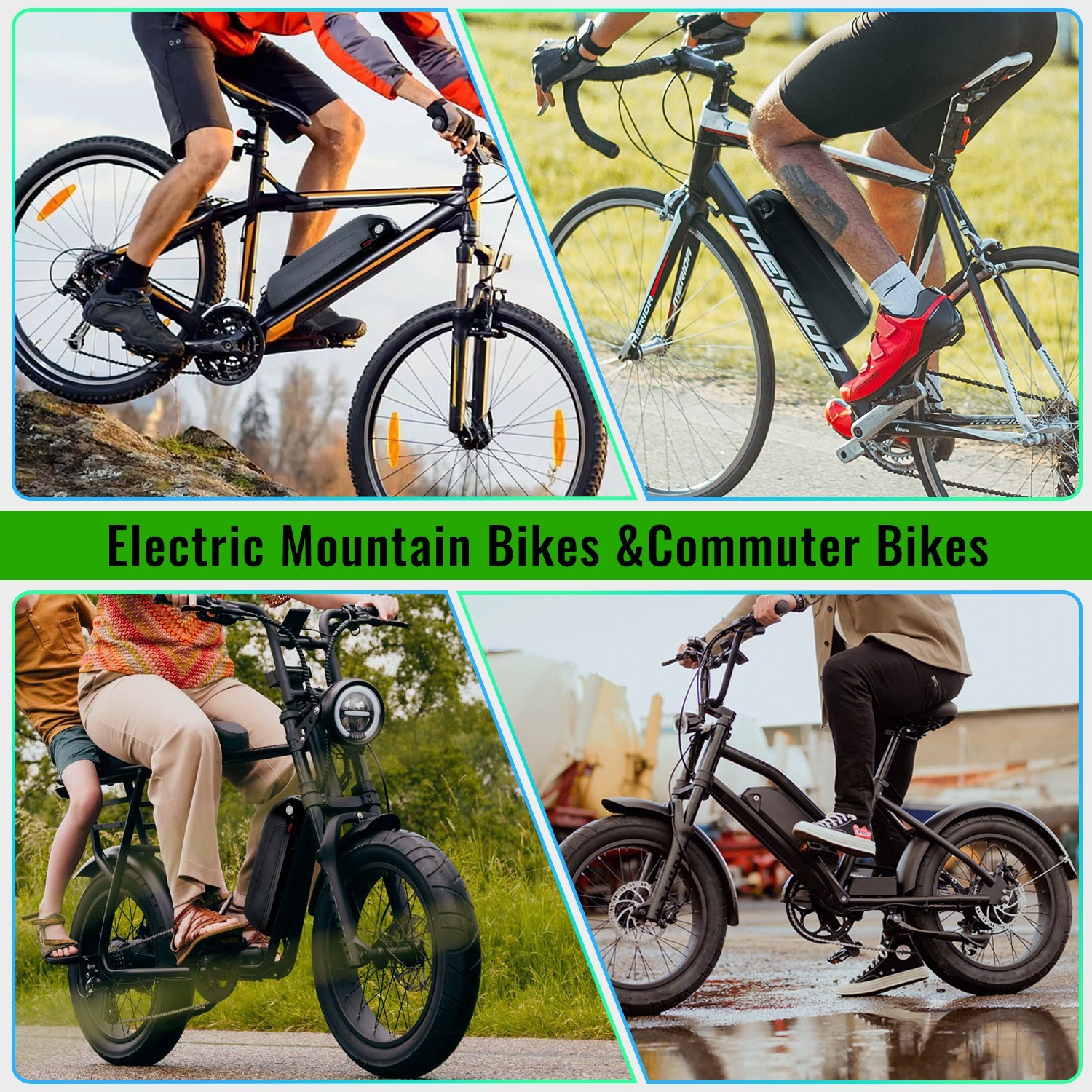 48V Hailong Lithium Ebike Battery 48V 12.5Ah Electric Bike Battery For 200-1000