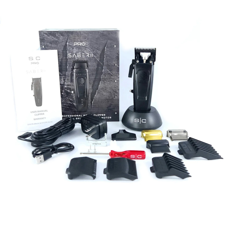 Stylecraft Saber 2.0 Black Clipper & Trimmer Combo - BRAND NEW