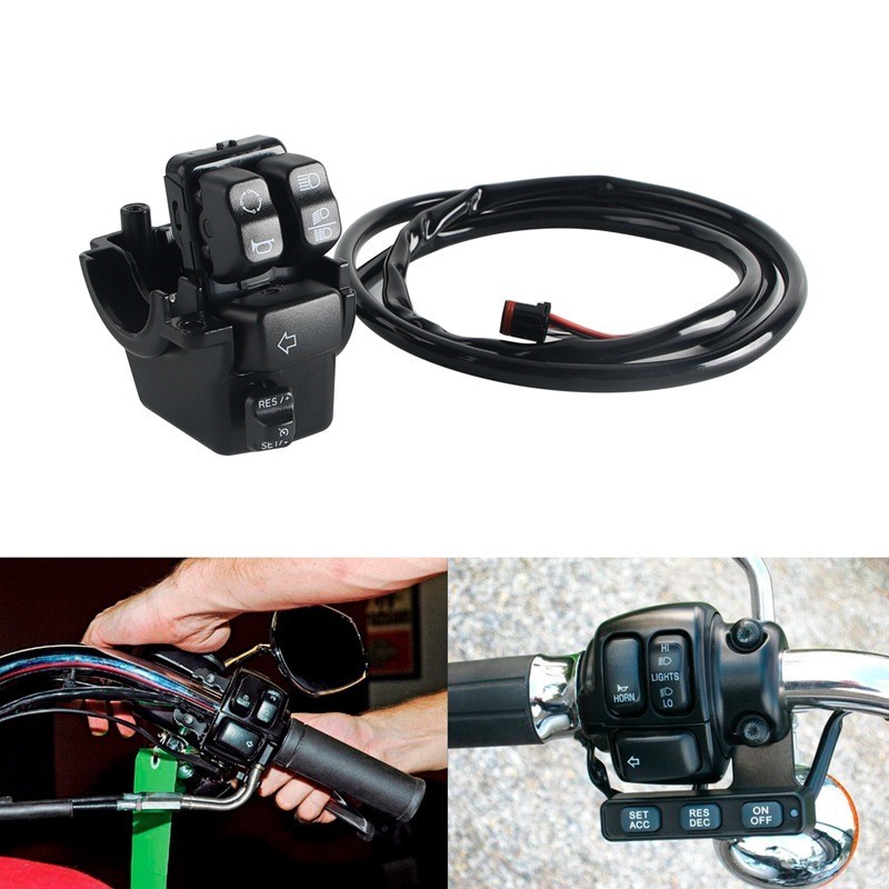 Cruise Control Kit For 16-24 Harley Softail Fatboy Breakout Street Bob Low Rider