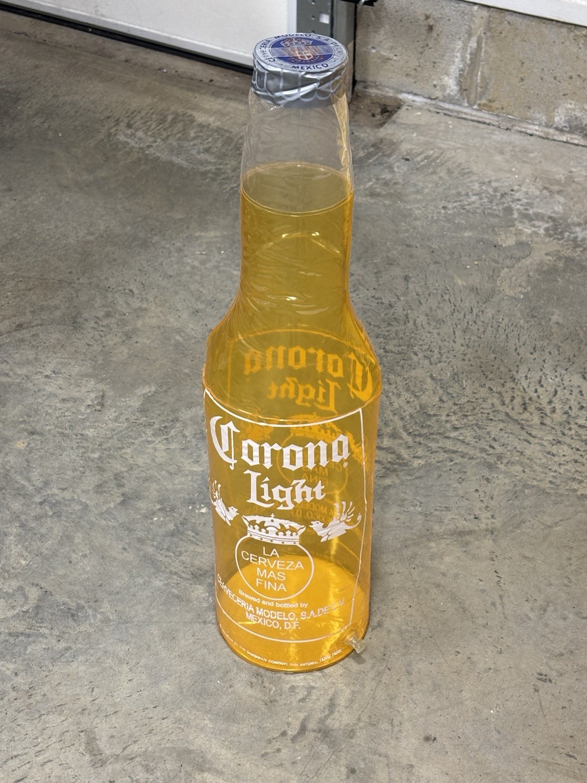 Corona Light Beer Inflatable Blow Up Bottle 26” Man Cave Bar Breweriana