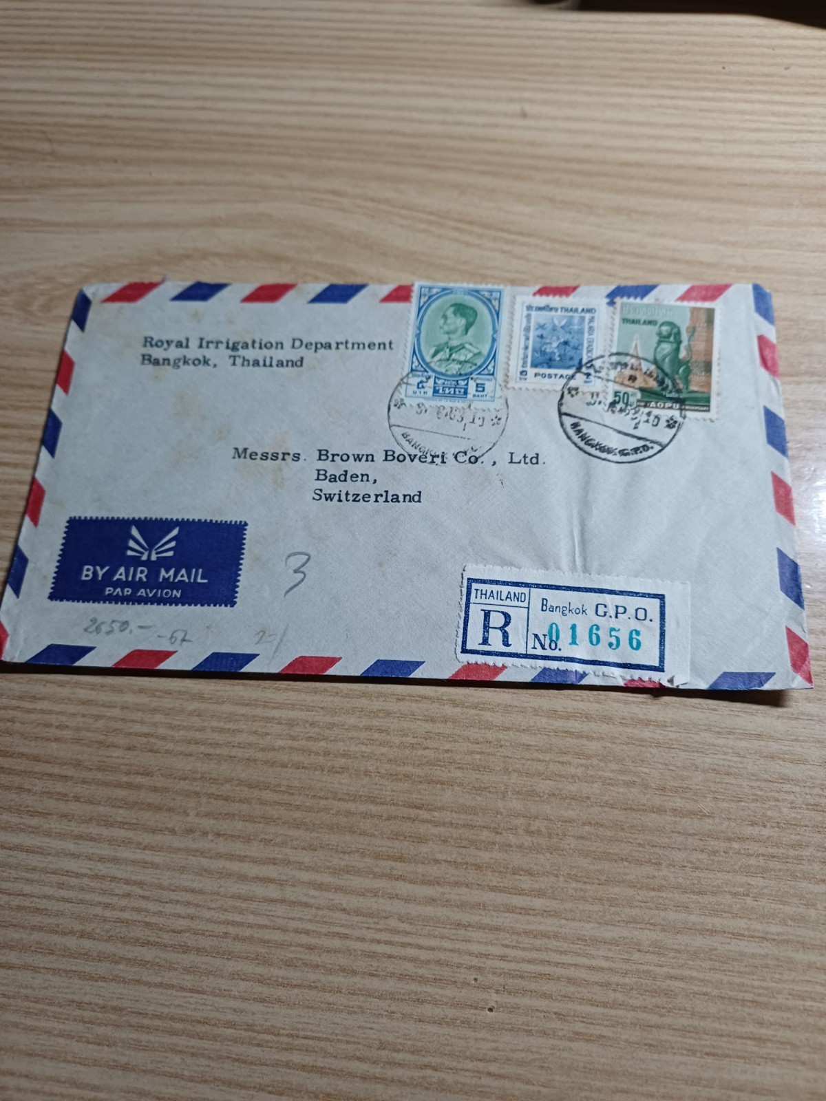 Thailand 18 Many Travel Envelopes X Air Mail Gorgeous Lot