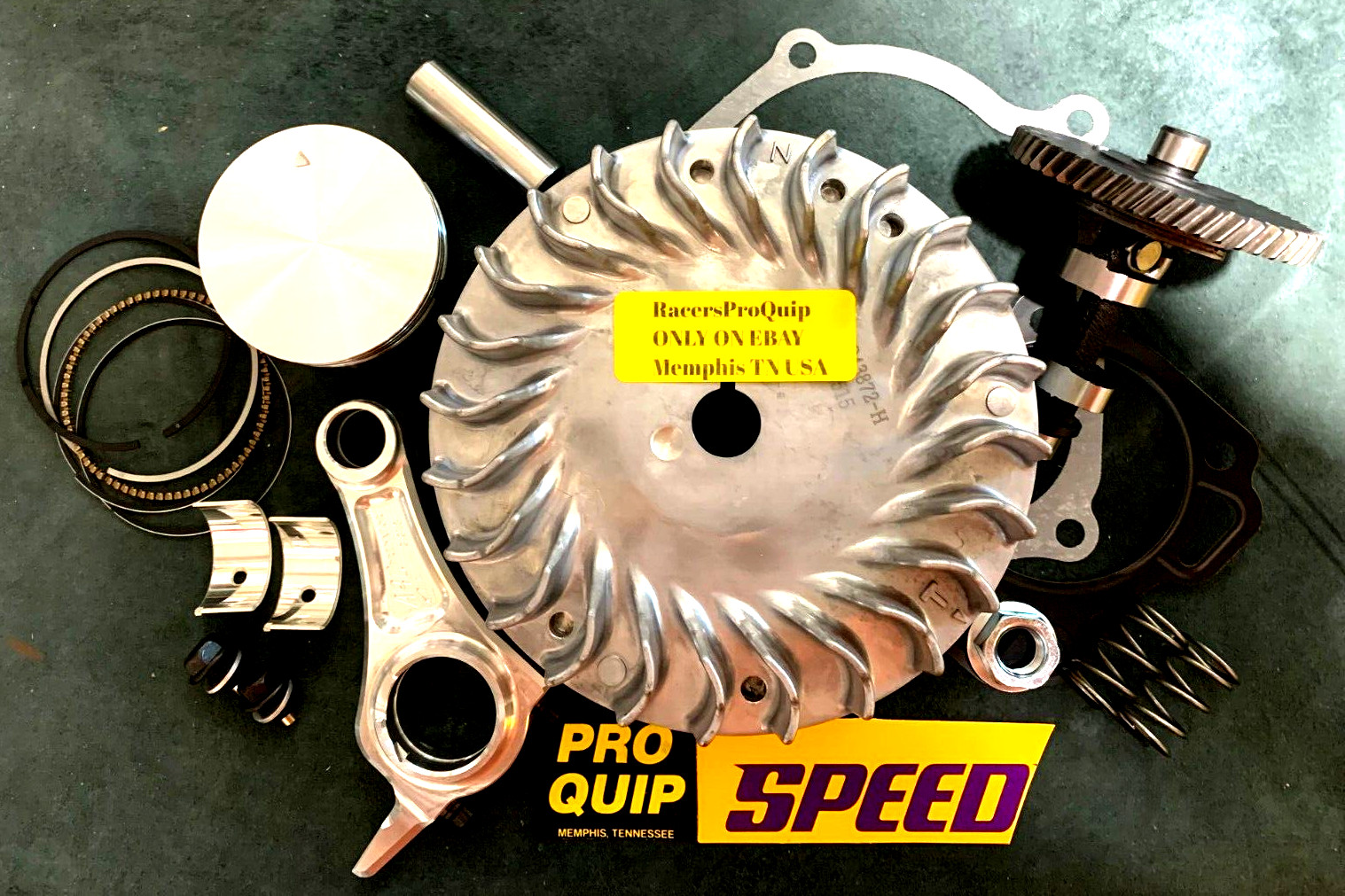 NON-HEMI 212 PREDATOR 6256 Billet Rod, 275 Cam Kit 15hp Bullet Proof Power USA