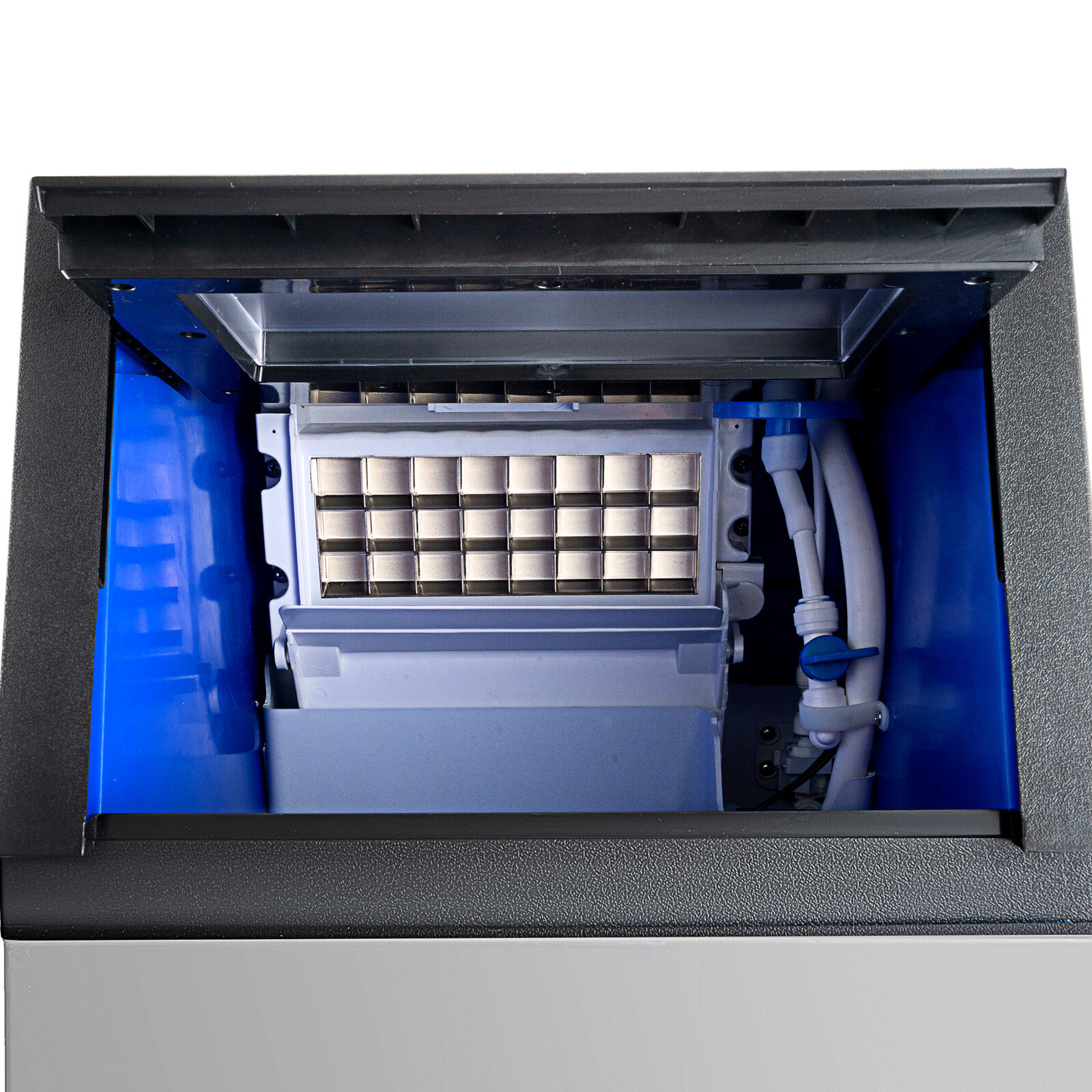 90lb Built-in Commercial Ice Maker Stainless Steel Bar Restaurant Cube Machine