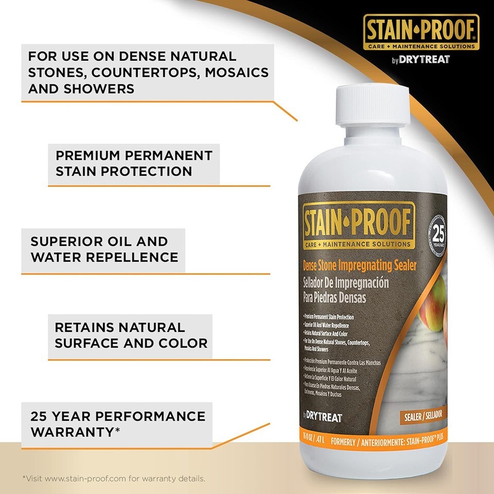Stain-Proof Dense Stone Impregnating Sealer (Pint) (110712)