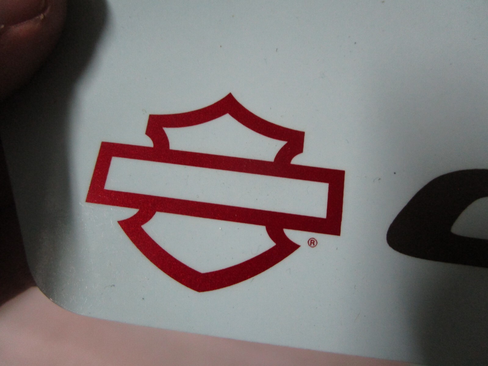 Genuine Harley Davidson Touring CVO Saddlebag Waterslide Decals PAIR